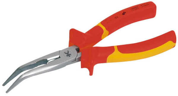 Kraftwerk KW hightech VDE-Sicherheits-Flachrundzange (Telefonzange) 1000 V, 45° abgewinkelt, 205 mm, 4216-205