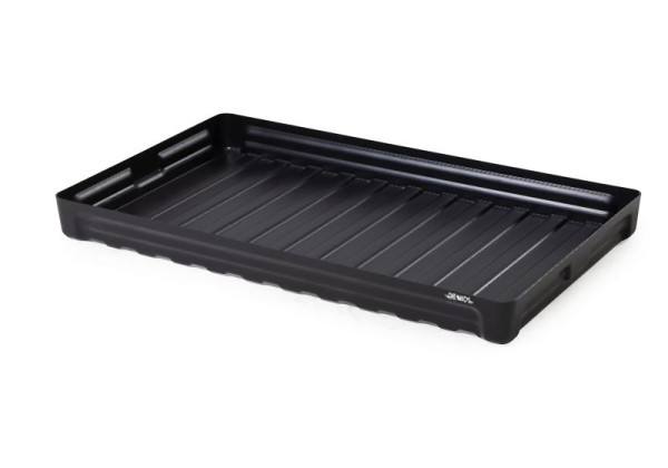 DENIOS Kleingebindewanne aus elektrisch ableitfähigem Polyethylen (PE), 30 Liter, 995 x 595 x 90 mm, 328353