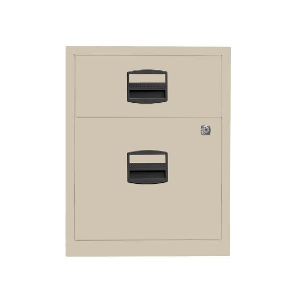 Bisley Home Rollcontainer PFA, 1 Universalschublade, 1 HR-Schublade, 643 sand, PFAM1S1F643