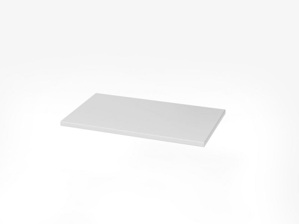Hammerbacher Fachboden Querrollladenschrank Grau, 52,4x29,4x1,6 cm (BxTxH), V1732F/5