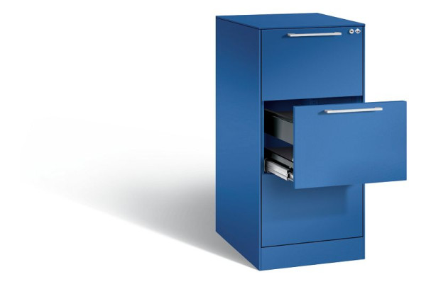 C+P Hängeregistraturschrank Asisto, H1010xB440xT600mm, Farbe: Enzianblau, Bügelgriff, 146245-311 S10024