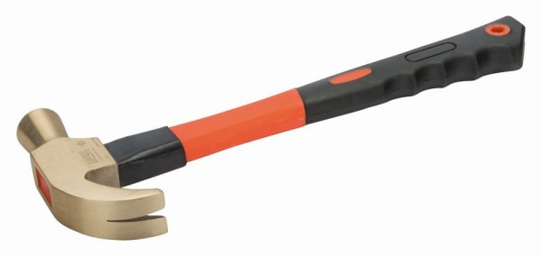 Bahco Klauenhammer, funkenfrei, Fiberglas-Stiel, Aluminiumbronze, 700g, NS508-700-FB