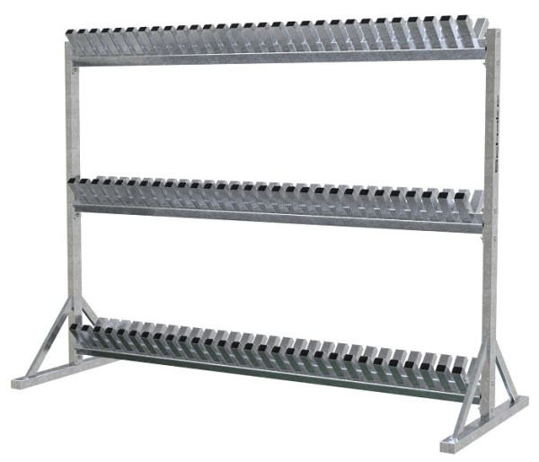 Schake Schildermagazin, verzinkt, Außenmaße: 2100x850x1612mm, 50192