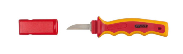 KS Tools Kabel-Abisoliermesser mit Schutzisolierung, 200mm, 117.1360