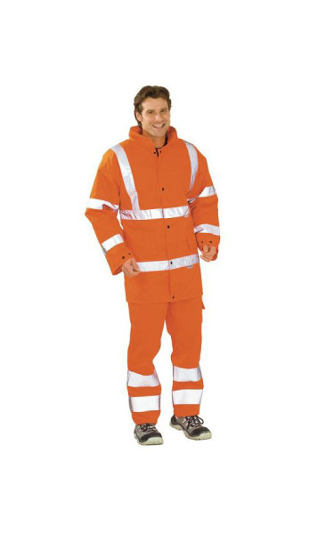 Planam Warnschutz Parka, uni orange, Größe S, 2053044