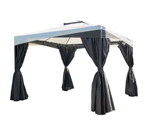 SOJAG Pavillon Malta 1010 Schwarz, 305x305x271cm, SJ02600