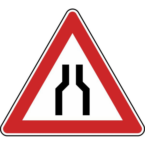 Stein HGS Beidseitig verengte Fahrbahn Nr. 120, 900 mm, RA1, Flachform 2 mm, 120-211