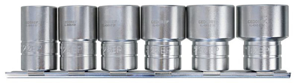 GEDORE KL-4043-300 Steckschlüssel-Einsätze Satz, 1/2", EP TX-Plus, 6-teilig, 3292207