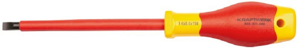 Kraftwerk Elektriker-Schraubendreher Schlitz 8.0mm, 305.301.080