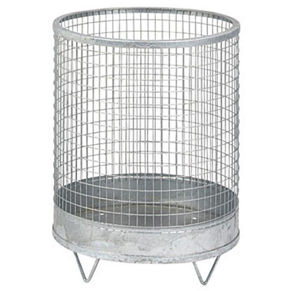 Stein HGS Abfallbehälter -Nr. 5-, verzinkt ohne Farbe, 19327