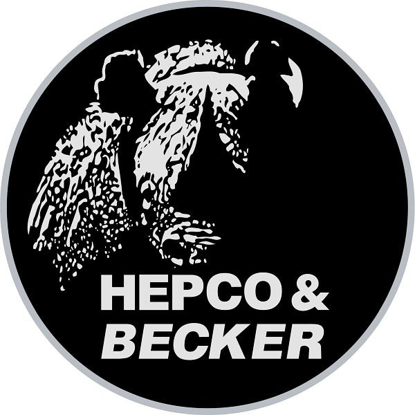 Hepco & Becker STRONGMATE 2020 4 Befestigungshaken mit 8 Spezialschrauben und 2 Zurrgurten à 2 m, 00 20208019