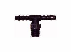 Riegler T-Einschraubstutzen, Polyamid, Außengewinde konisch nach ISO 7-1, 110968