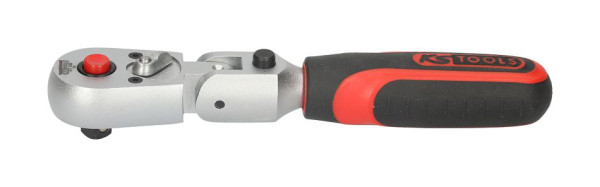 KS Tools 1/4" Gelenk-Umschaltknarre, 45 Zahn, 911.1495, 4042146047446