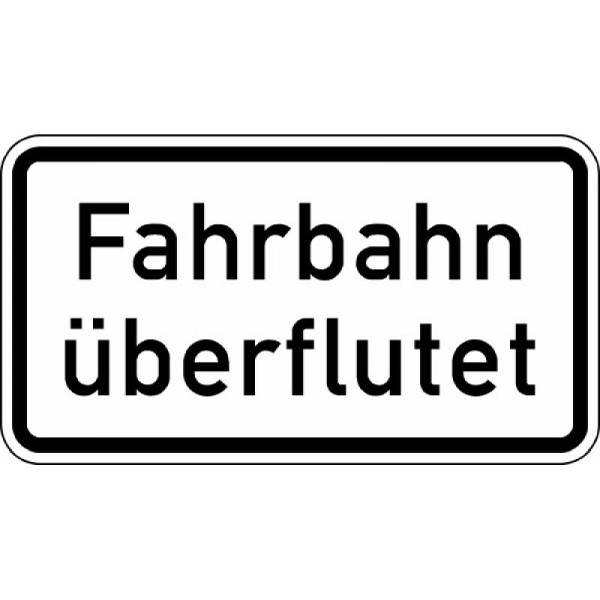 Stein HGS Fahrbahn überflutet Nr. 2014, 231x420mm /RA1/Flachform 2mm, 2014-111
