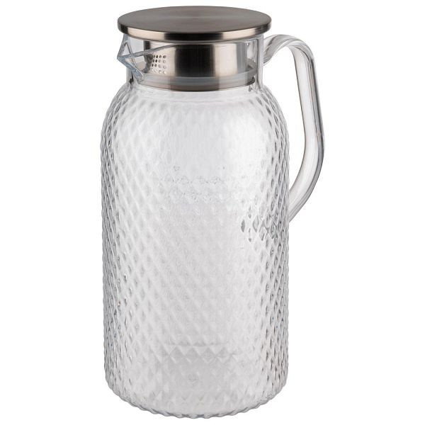 APS Saft-/ Wasserkanne in transparent Ø 11,5 cm, Höhe: 24 cm, 1,8 Liter, 10693