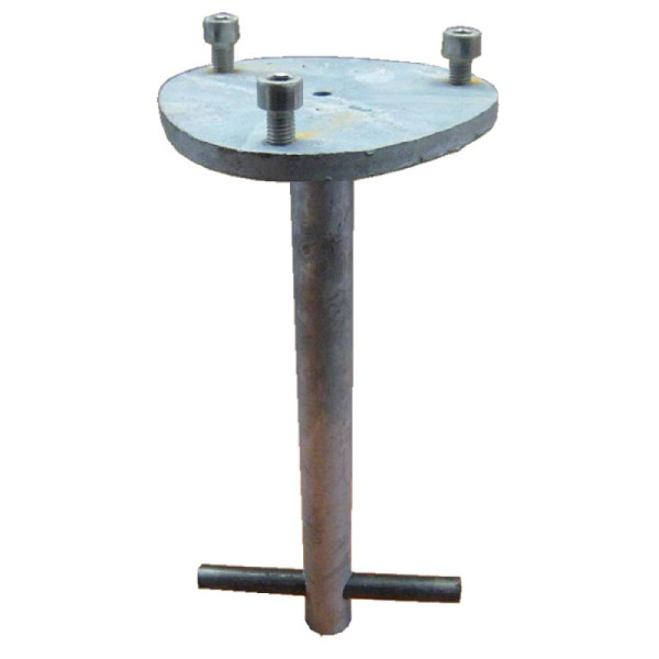 Stein HGS Erdanker zum Einbetonieren für Pfosten mit Sollbruchstelle oder selbstaufrichtend bis 30°, 19649