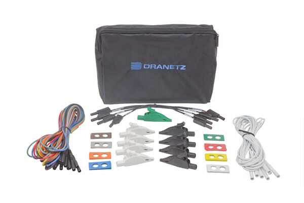 Gossen Metrawatt Abgesichertes HDPQ-Spannungskabel-Set Dranetz CVCS-FUSED-HDPQ, 193857