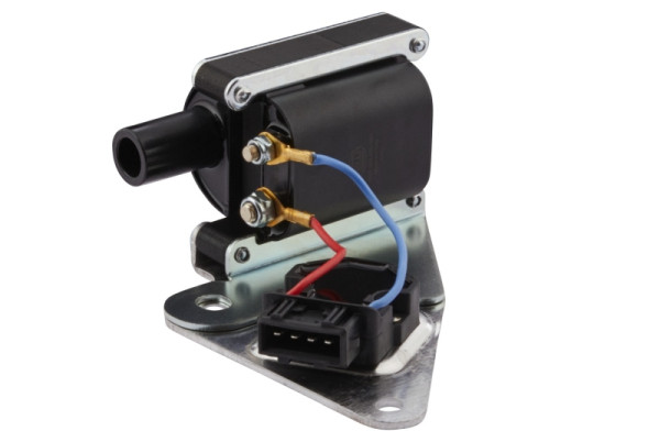 HELLA Zündspule, 12V, 4-polig, Verteilerzündspule, geschraubt, 5DA 358 000-101