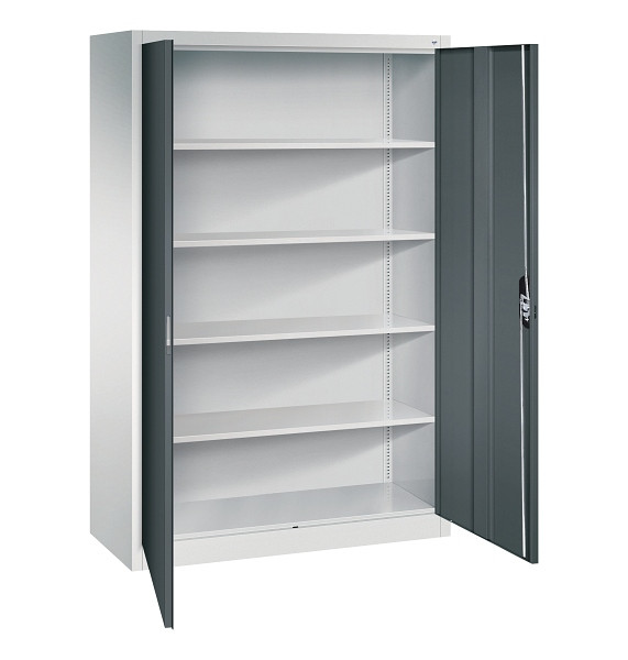 C+P Büroschrank Acurado, H1950xB1200xT500mm, 7035/7016, 9480-000 S10919