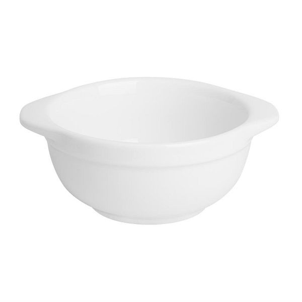 Olympia Whiteware Schalen mit Griffen 250ml (6 Stück), HP853