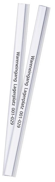 Eichner Selbstklebe-Klarsichtleisten für Beleg-Planungstafeln, Größe: 220 x 15 mm, VE: 10 Stück, 9219-02221