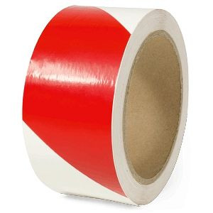 Moedel Warnmarkierung rechtsweisend, Folie, langnachleuchtend/rot, 160-mcd, 50mm x 16m, 55064