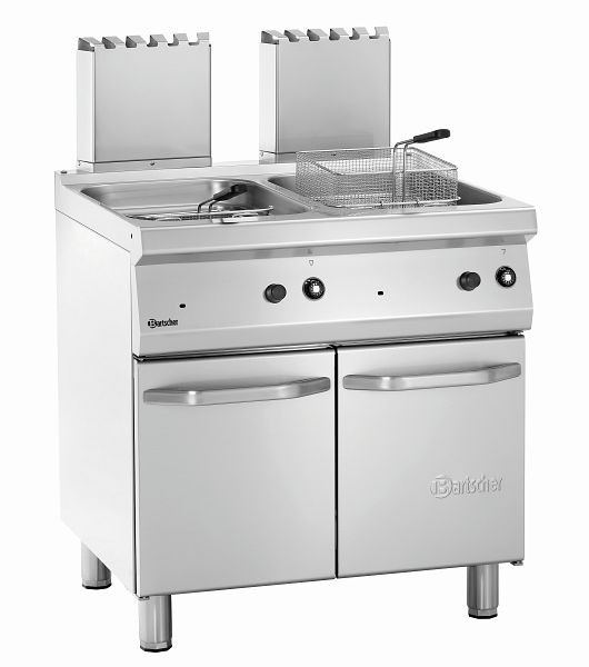 Bartscher Fritteuse Gas, 700, B800, 2x15 l, 2859271, 4015613486192