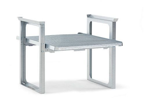 DENIOS Kleingebinderegal, stapelbar, 1049 x 1130 x 837 mm, 291770