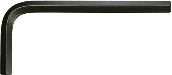 KS Tools Innensechskant-Winkelstiftschlüssel phosphatiert, kurz, 0,7mm, 151.26007