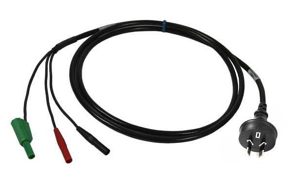 Gossen Metrawatt Einphasen-Messkabel, Australien 114015-G4, 193961