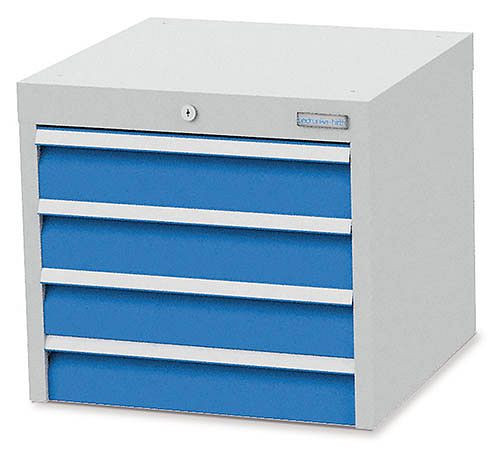 Bedrunka+Hirth Unterhängeschrank, R 12-16, Schubladenanzahl: 4, Maße in mm (BxTxH): 380 x 500 x 462, 38.020