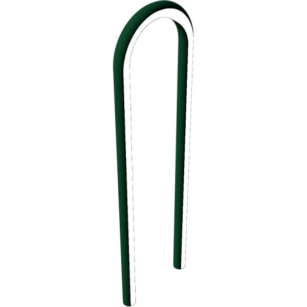 Stein HGS Anlehnbügel/Absperrbügel -Bern-, grün beschichtet (RAL 6005), 465.70b