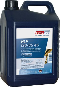 Eurolub HLP ISO-VG 46 Hydrauliköl, VE: 5 L, 505005