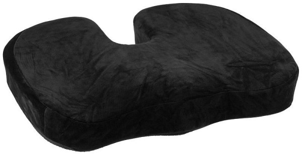 CLP Ergonomisches Sitzkissen V2, schwarz, 320416, 4251756474485