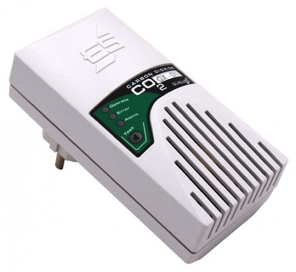 Schabus GX-D1 Gas Alarm, integrierter Sensor CO2, 300251
