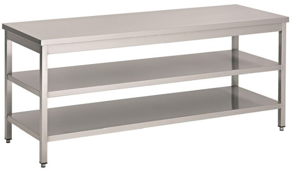 CombiSteel 700 Arbeitstisch 2 Boden 1800, Breite (mm): 1800, Tiefe (mm): 700, 7812.0306