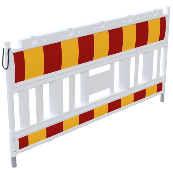 Stein HGS Schrankenzaun -Euro2 NOX- mit Tragegriff, Folie Typ 1 (RA1) / 14,5 kg, 33420ksk