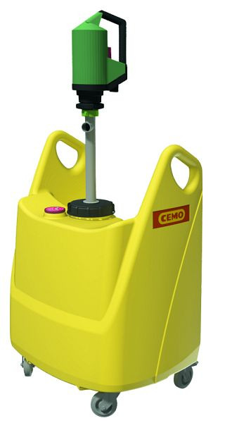 Cemo Transfer-Trolley Chem 130 l, gelb, 11547