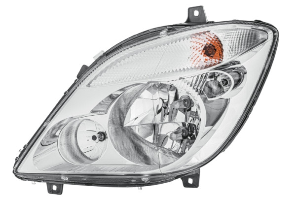 HELLA FF/Halogen-Hauptscheinwerfer - für u.a. Mercedes-Benz Sprinter 3,5-T Box (906) - ECE - für Rechtsverkehr - links, 1EB 247 012-051