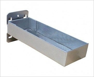 ADB Kleinteileablage ohne Einteilung, passend für Eurolochung (10x10mm / 38x38mm), Maße: LxB: 150mmx55mm, 23157