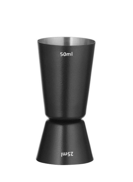 Bar up Barmaß schwarz 25 + 50 ml, elegant, doppelseitig, 596647