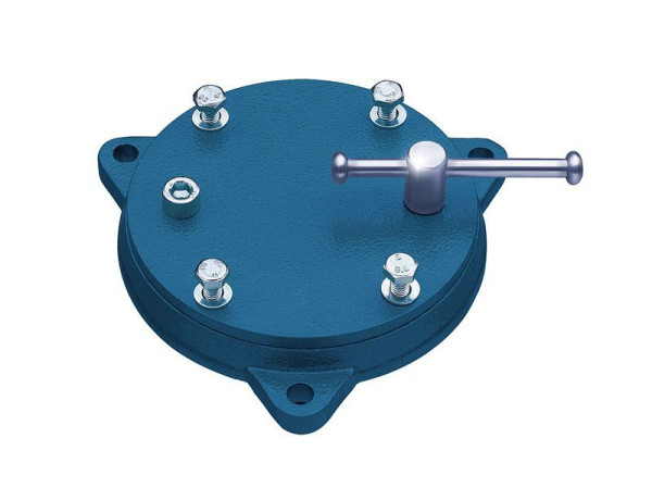 KLW Heuer-Front Drehteller für Schraubstock Modell 05/HF150 360° drehbar, 05/HFD160
