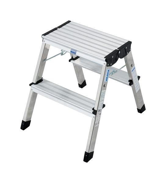 Krause Treppy Klapptritt 2x2 Stufen, Alu, 130013, 4009199130013