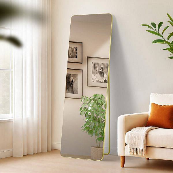 CLP Spiegel Gurnee 160x50 cm, gold glanz, 326021, 4255716353520