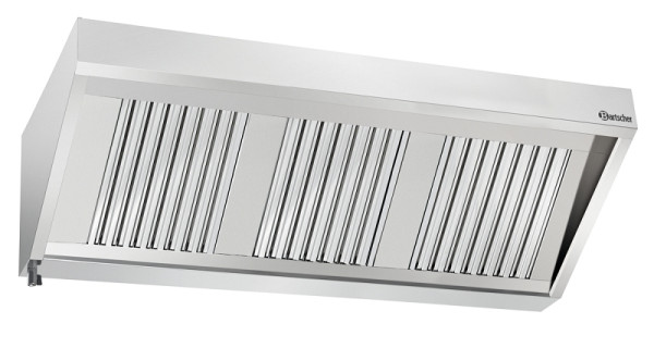 Bartscher Wandhaube 700, B1600, Material: CNS 18/10, 258160, 4015613601014