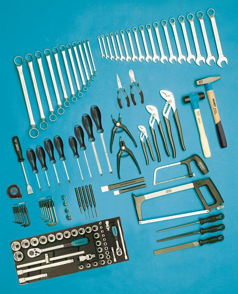 Hazet Werkzeug-Sortiment, Anzahl Werkzeuge: 116, 0-111/116