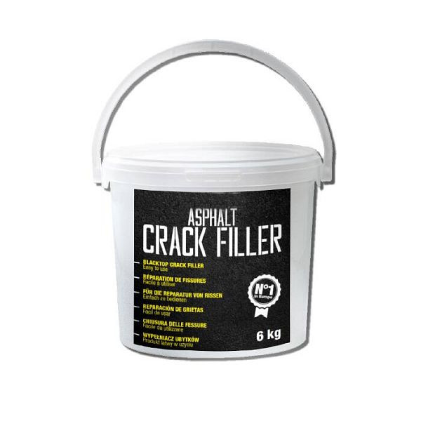 Stein HGS Reparaturbitumen -Crack Filler- zur Instandsetzung von Fugen und Rissen im Asphalt, 6 kg, 39954