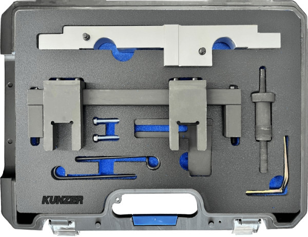 Kunzer Motor-Einstellwerkzeugsatz BMW Für Reparaturarbeiten an 1.6-, 1.8- und 2.0- Liter-Motoren, 77M103