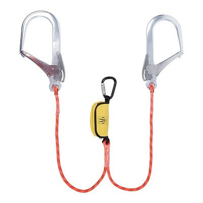 Preising Y-Verbindungsmittel, Karabiner 1483-110+1502, 1,9 m, 140 kg, 11 mm Kernmantelseil, 1547_1483-110_1502-019