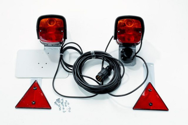 Growi Beleuchtungseinheit für Wasserfasswagen, komplett mit Kabel und 7-poliger Stecker, 10033330